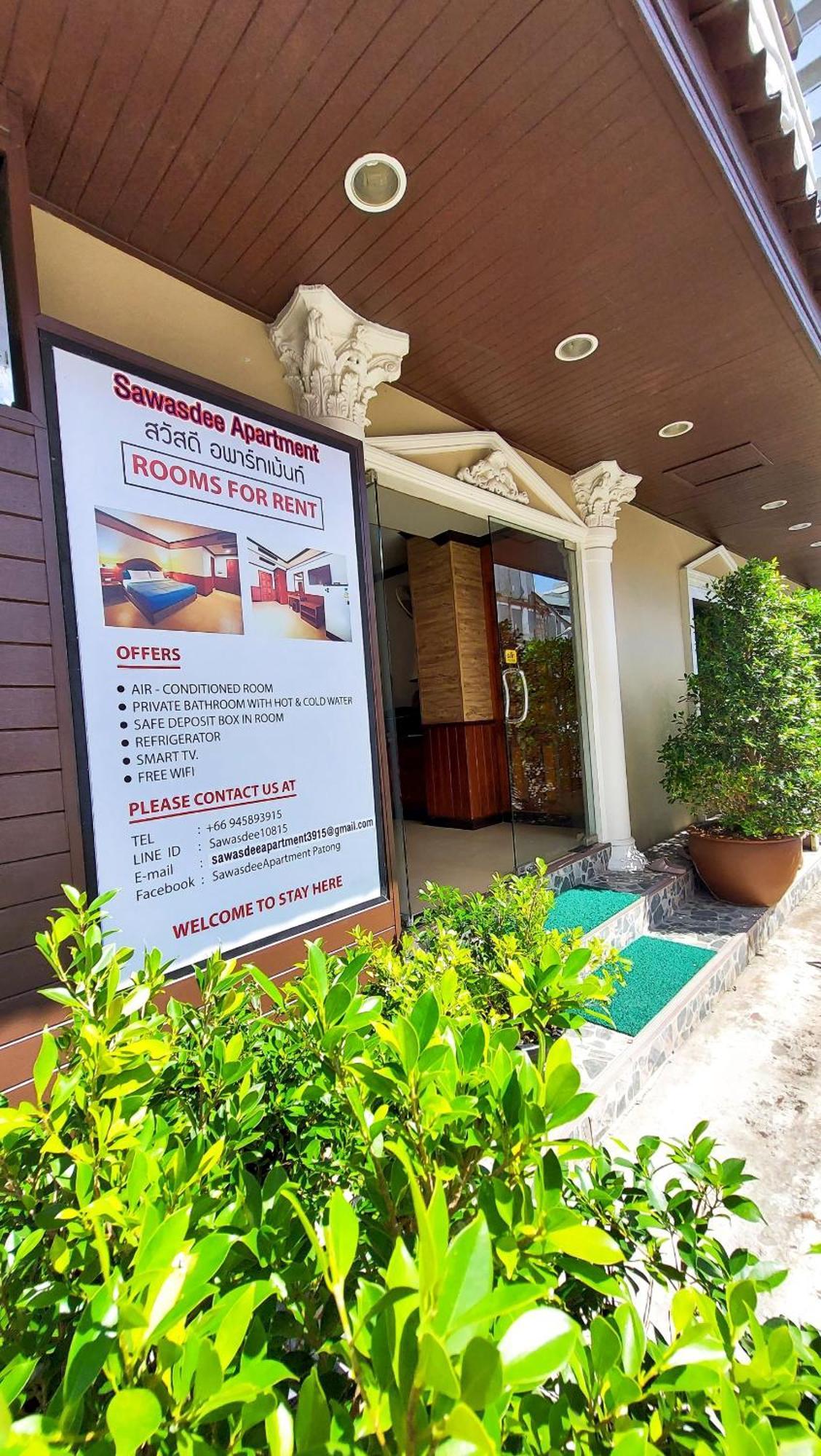 Sawasdee Apartment Patong Kültér fotó